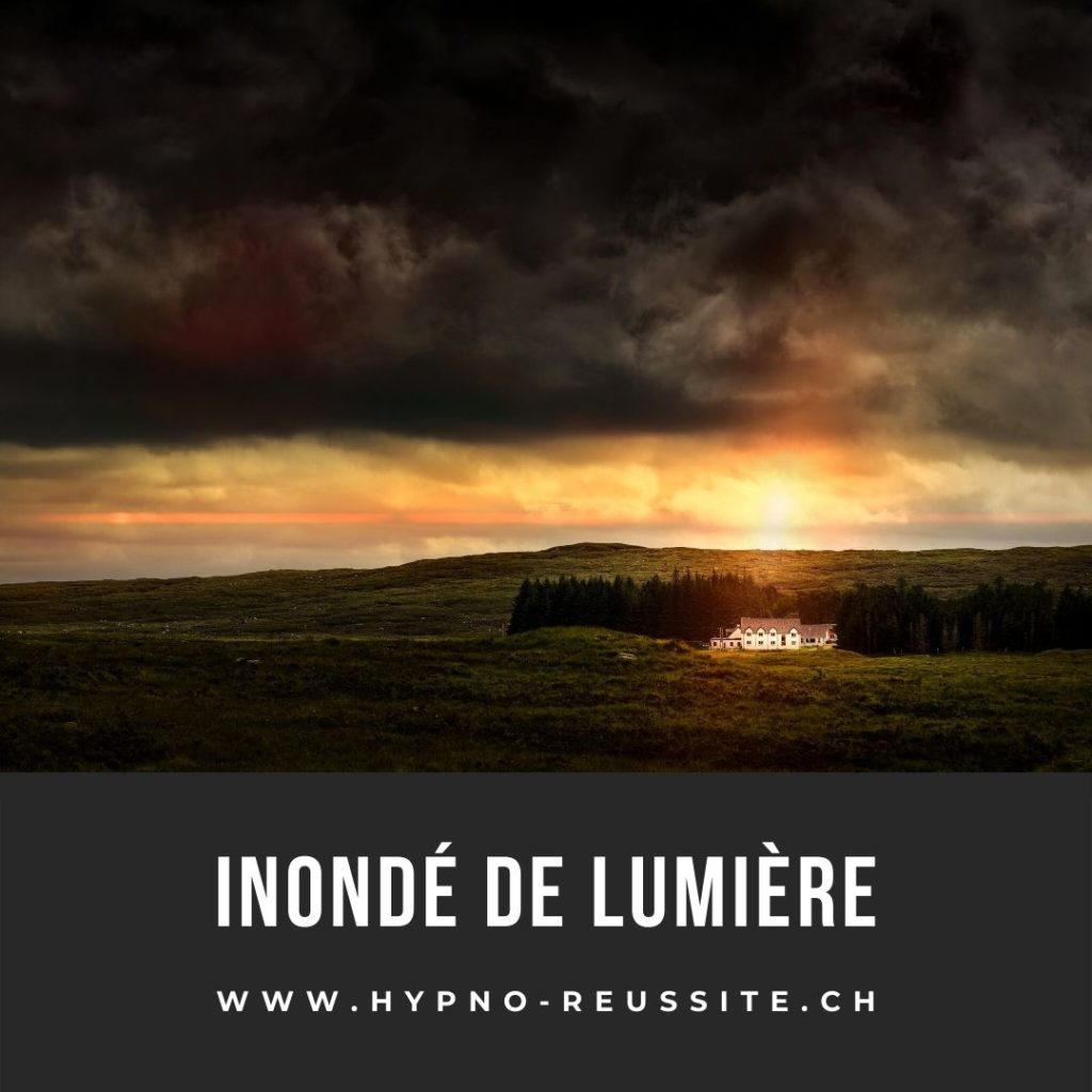 Inondé de lumière
